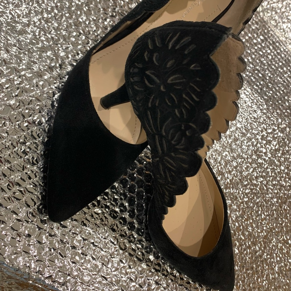 BCBGeneration Black Suede 9.5M